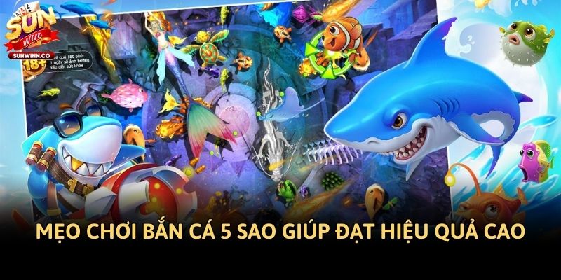 Mẹo chơi bắn cá 5 Sao giúp đạt hiệu quả cao